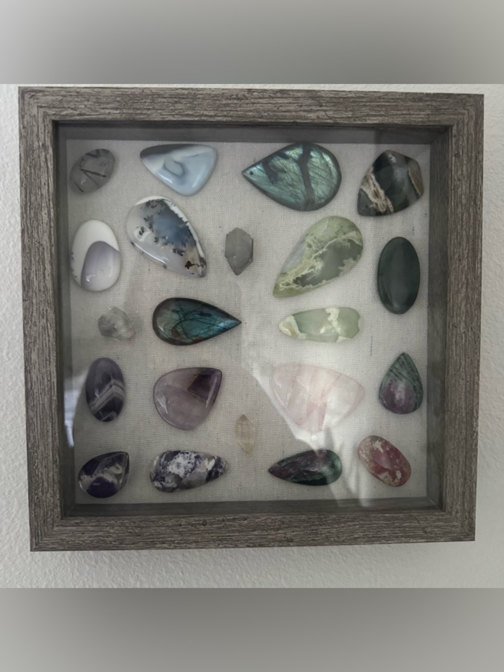 Gray Shadow Box Frame - Picture 8 of 9